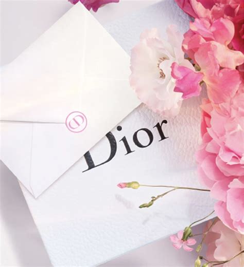 christian dior gift vouchers.